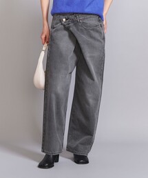 BEAUTY&YOUTH UNITED ARROWS | ダメージ ラップワイド デニムパンツ(デニムパンツ)