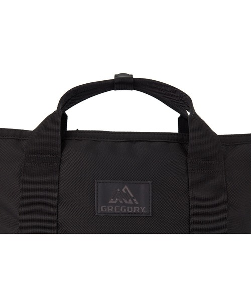 GREGORY（グレゴリー）の「ボートトートS BOAT TOTE S コーデュラバリスティックブラックライト（トートバッグ・メンズ・ブラック・ONE SIZE）」の6枚目の写真