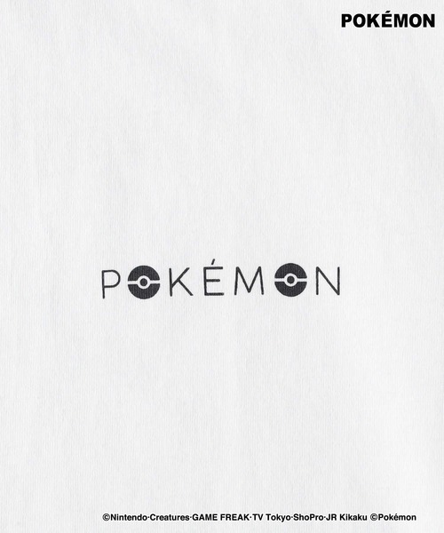 Right-on（ライトオン）の「【POKEMON】ポケモン プリントＴシャツ（Tシャツ/カットソー・メンズ・ホワイト/ブラック・M/L/XL）」の8枚目の写真