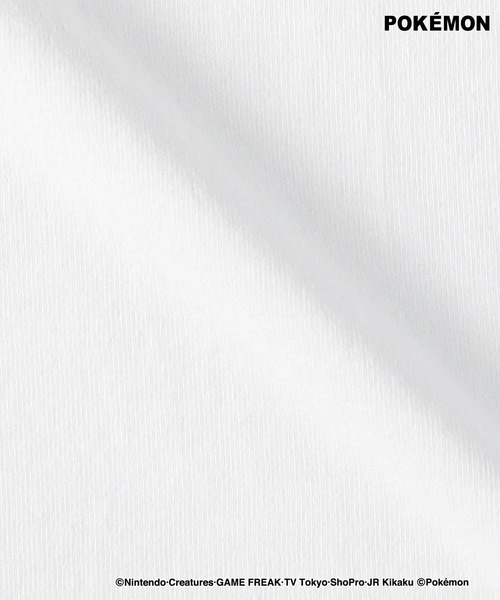 Right-on（ライトオン）の「【POKEMON】ポケモン プリントＴシャツ（Tシャツ/カットソー・メンズ・ホワイト/ブラック・M/L/XL）」の10枚目の写真