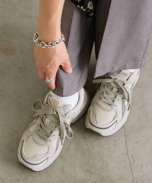 CIAOPANIC TYPY（チャオパニックティピー）の「オリジナルスニーカー（スニーカー・レディース・アイボリー/ブラック・24.5/23.5/22.5）」の7枚目の写真