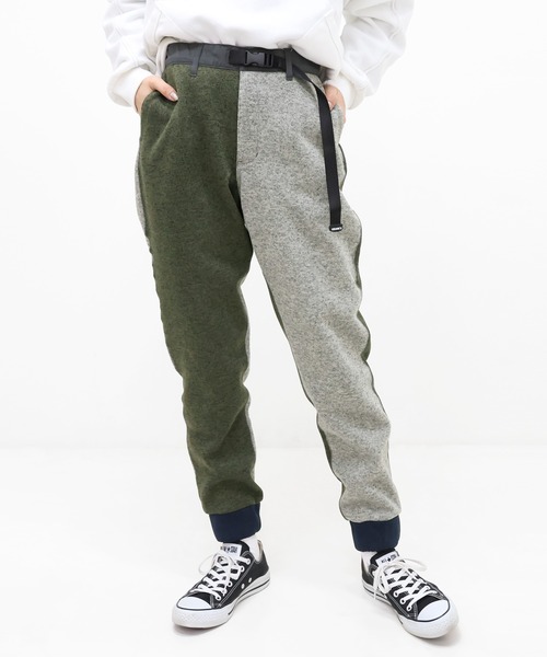 KRIFF MAYER Lady's Collection(クリフメイヤーレディースコレクション)の「ニットフリースクライミングジョガーパンツ(その他パンツ・レディース・カラフル/ネイビー/グレー/ブラック/オリーブ・MEDIUM/LARGE)」の1枚目の写真