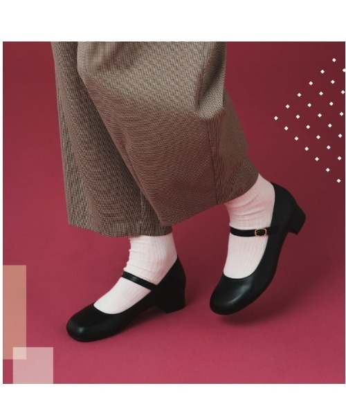 JOLI ENCORE ジョリーアンコール BELT PUMPS3 ベルトパンプス3 JE-3300 BLACK（パンプス）｜ABC-MART（エービーシーマート）