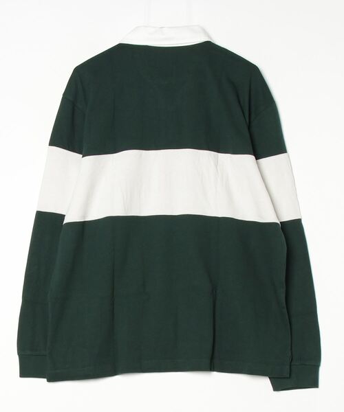 GAP(ギャップ)の「リラックス ラグビー ポロシャツ(ポロシャツ・メンズ・グリーン・S/M/L/XL/XS)」の2枚目の写真