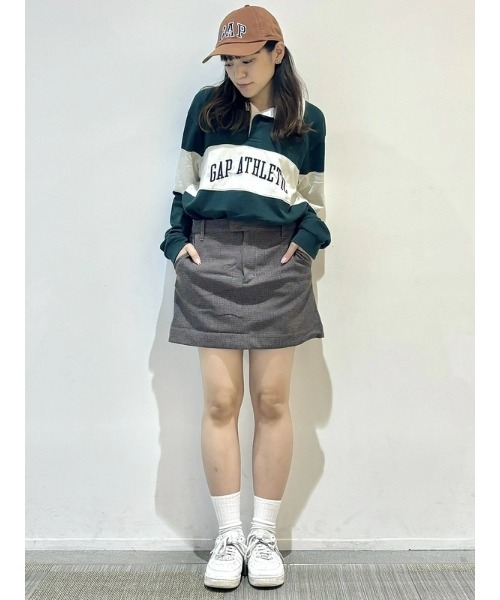 GAP(ギャップ)の「リラックス ラグビー ポロシャツ(ポロシャツ・メンズ・グリーン・S/M/L/XL/XS)」の15枚目の写真