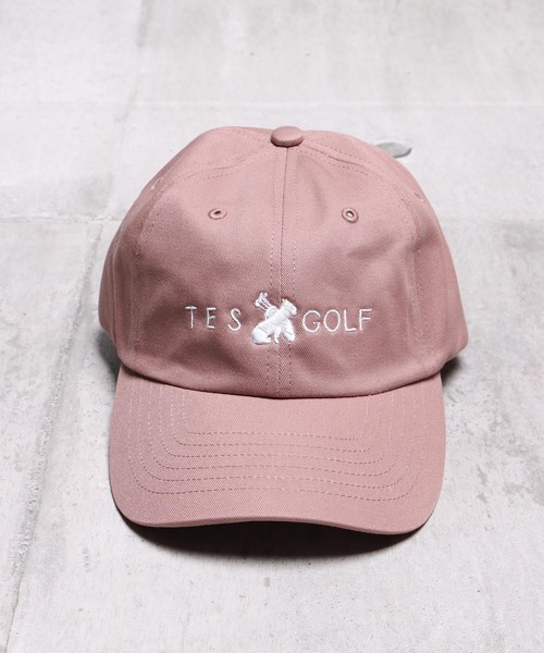 The Endless Summer（エンドレスサマー）の「TES GOLF EMB LOW CAP / キャップ（キャップ・メンズ・ブラック/ホワイト/ピンク系その他2/ベージュ/ネイビー・FREE）」の5枚目の写真