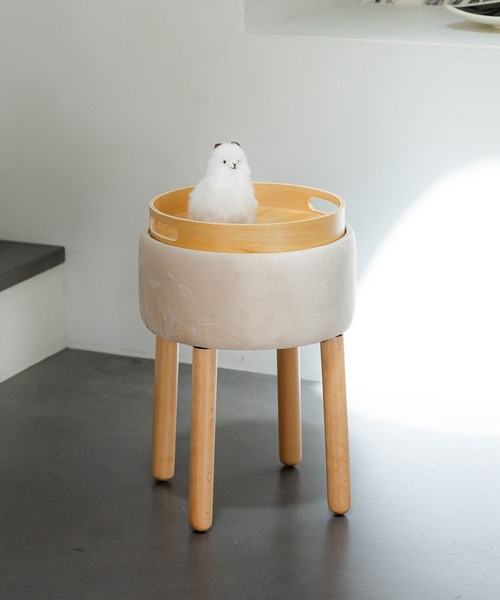 studio CLIP スタディオクリップ　スツールテーブル収納　ミッフィー 新品 ミッフィー スツールテーブル収納 スタディオクリップ