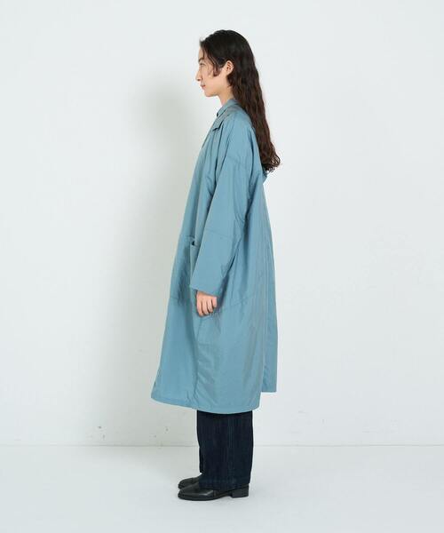 conges payes ADIEU TRISTESSE（コンジェ ペイエ アデュートリステス）の「タフタフーデッドコート（その他アウター・レディース・ブラック/ブルー・38）」の19枚目の写真