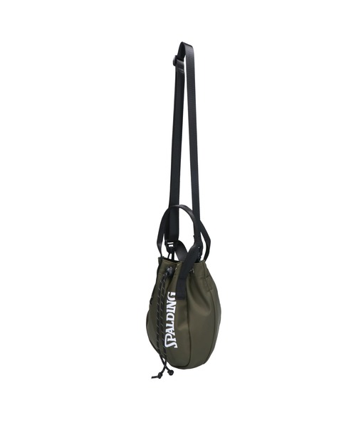 MASSIVE STORE(マッシブストア)の「【SPALDING/スポルディング】2WAY LBB SHOULDER BAG S 2ウェイショルダーバッグ(ショルダーバッグ・メンズ・オレンジ系その他/ブラック/カーキ/ホワイト・FREE)」の1枚目の写真