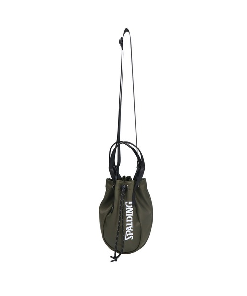 MASSIVE STORE(マッシブストア)の「【SPALDING/スポルディング】2WAY LBB SHOULDER BAG S 2ウェイショルダーバッグ(ショルダーバッグ・メンズ・オレンジ系その他/ブラック/カーキ/ホワイト・FREE)」の14枚目の写真