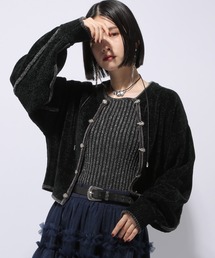 HARE | ハイショクラインチャイナモールカーディガン(HARE)(カーディガン/ボレロ)