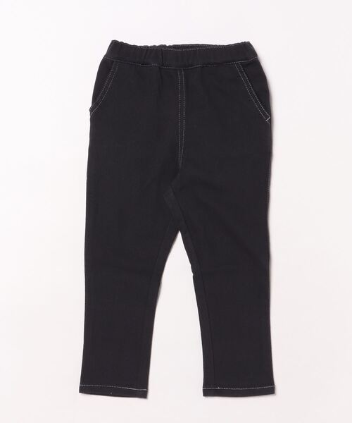 HAKKA KIDS（ハッカキッズ）の「リボンモチーフアップリケ　のびのびストレッチカットツイルテーパードパンツ（その他パンツ・キッズ・ベージュ/パープル/ピンク/チャコール・110cm/100cm/120cm/130cm）」の8枚目の写真