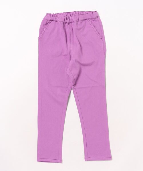 HAKKA KIDS（ハッカキッズ）の「リボンモチーフアップリケ　のびのびストレッチカットツイルテーパードパンツ（その他パンツ・キッズ・ベージュ/パープル/ピンク/チャコール・110cm/100cm/120cm/130cm）」の10枚目の写真