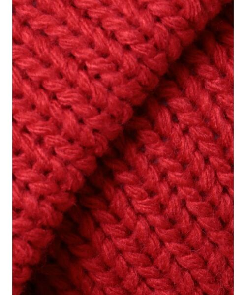 Ungrid（アングリッド）の「ローゲージニットカーデ（カーディガン/ボレロ・レディース・チャコールグレー/レッド/アイボリー・FREE）」の20枚目の写真