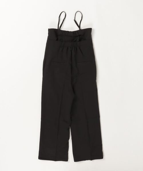 Per sist ence(パーシエンス)の「TRツイルベアトップサロペット(サロペット/オーバーオール・レディース・ブラック/チャコールグレー/グレー/グレイッシュベージュ/ベージュ系・FREE)」の6枚目の写真