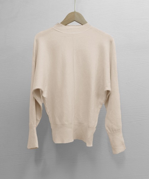 Miniministore(ミニミニストア)の「ニットトップス レディースニットセーター(ニット/セーター・レディース・ブラック/ベージュ/イエロー・FREE)」の15枚目の写真