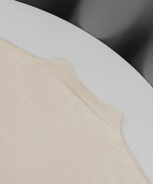 Miniministore(ミニミニストア)の「ニットトップス レディースニットセーター(ニット/セーター・レディース・ブラック/ベージュ/イエロー・FREE)」の18枚目の写真