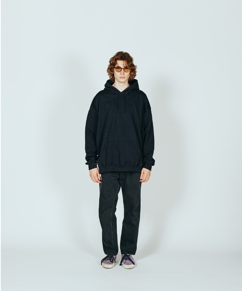 THRIFTY LOOK(スリフティールック)の「THRIFTY LOOK / スリフティールック SIDE ZIP REMAKE HOODIE サイドジップ プルオーバーパーカー リメイク(パーカー・メンズ・ブラック/グレー/ホワイト・MEDIUM/LARGE/X-LARGE)」の15枚目の写真