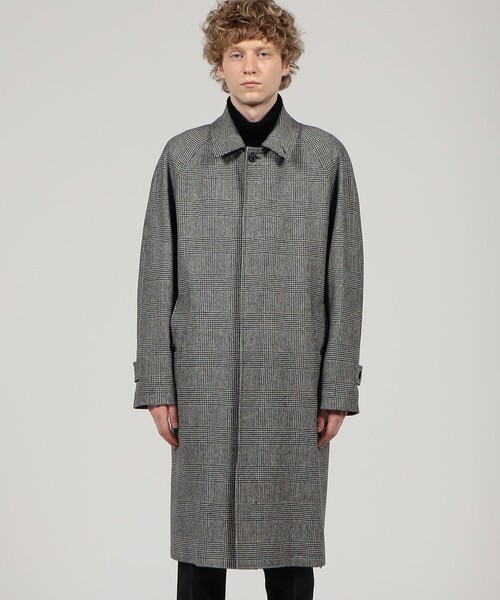 MACKINTOSH LONDON(マッキントッシュ ロンドン)の「MACKINTOSH BALFEILD ウール ステンカラーコート(ステンカラーコート・メンズ・ブラック系その他・40)」の3枚目の写真