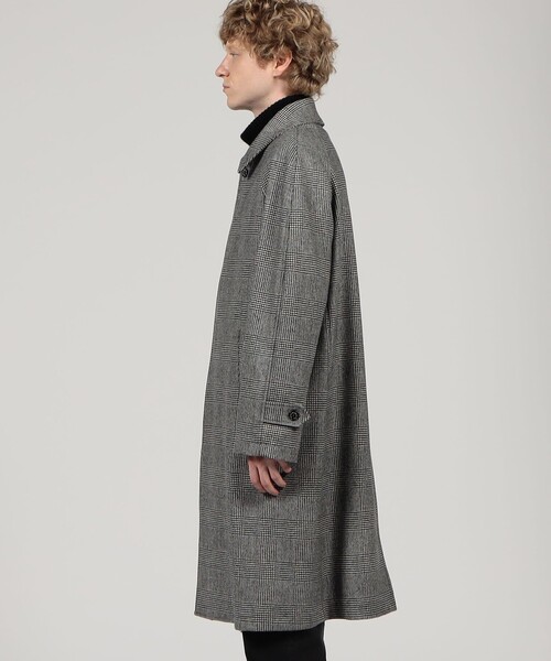 MACKINTOSH LONDON(マッキントッシュ ロンドン)の「MACKINTOSH BALFEILD ウール ステンカラーコート(ステンカラーコート・メンズ・ブラック系その他・40)」の4枚目の写真