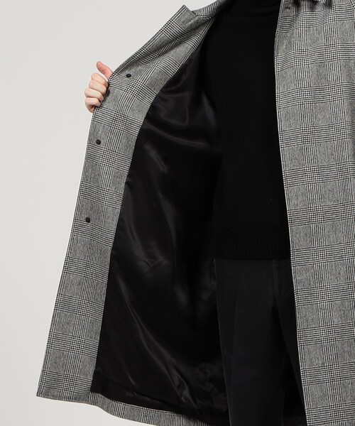 MACKINTOSH LONDON(マッキントッシュ ロンドン)の「MACKINTOSH BALFEILD ウール ステンカラーコート(ステンカラーコート・メンズ・ブラック系その他・40)」の6枚目の写真