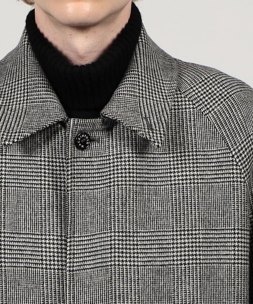 MACKINTOSH LONDON(マッキントッシュ ロンドン)の「MACKINTOSH BALFEILD ウール ステンカラーコート(ステンカラーコート・メンズ・ブラック系その他・40)」の7枚目の写真