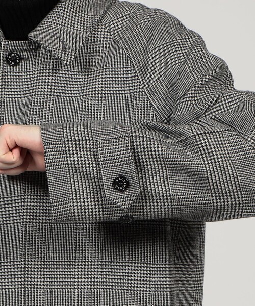 MACKINTOSH LONDON(マッキントッシュ ロンドン)の「MACKINTOSH BALFEILD ウール ステンカラーコート(ステンカラーコート・メンズ・ブラック系その他・40)」の9枚目の写真