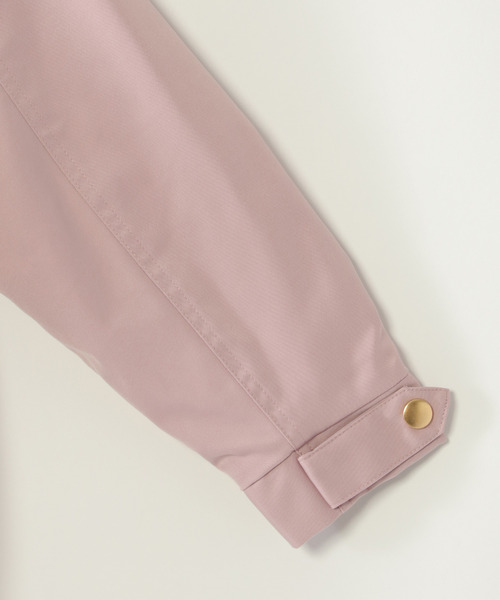 ikka（イッカ）の「【親子コーデ】総裏フェイクファーマンパジャケット（110~160cm）（マウンテンパーカー・キッズ・ローズ/ネイビー・S/M/L/XL/XS）」の16枚目の写真