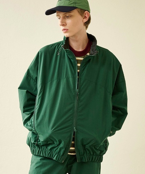 Kelen(ケレン)の「mj10371-SIMBA by NANGA(R) ワイドスクウェアジャケット(ナイロンジャケット・メンズ・ブラウン系その他/ブラック/グリーン・38/40/42)」の7枚目の写真