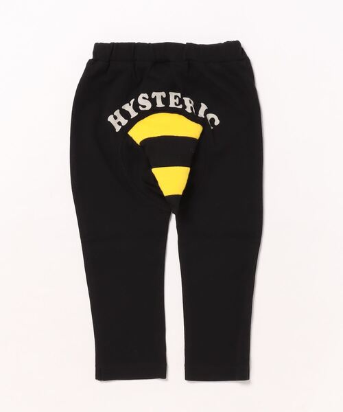 HYSTERIC MINI(ヒステリックミニ)の「LITTLE BEE しっぽ付き スウェットパンツ(スウェットパンツ・キッズ・ブラック・80/90)」の2枚目の写真