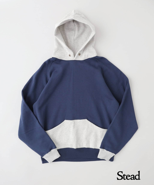 JOURNAL STANDARD J.S HOMESTEAD（ジャーナルスタンダードホームステッド）の「SBTRACT × Stead / TUBE URAKE 2-TONE PARKA（パーカー・メンズ・ダークブルー/チャコールグレー・MEDIUM/LARGE）」の2枚目の写真