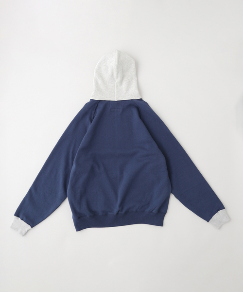 JOURNAL STANDARD J.S HOMESTEAD（ジャーナルスタンダードホームステッド）の「SBTRACT × Stead / TUBE URAKE 2-TONE PARKA（パーカー・メンズ・ダークブルー/チャコールグレー・MEDIUM/LARGE）」の3枚目の写真