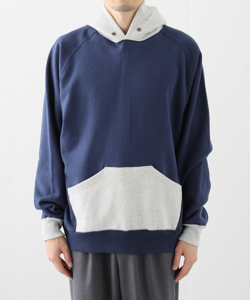 JOURNAL STANDARD J.S HOMESTEAD（ジャーナルスタンダードホームステッド）の「SBTRACT × Stead / TUBE URAKE 2-TONE PARKA（パーカー・メンズ・ダークブルー/チャコールグレー・MEDIUM/LARGE）」の8枚目の写真