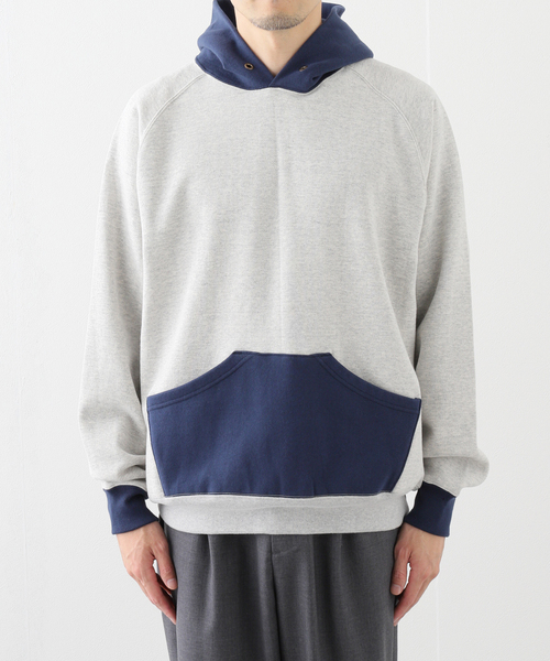 JOURNAL STANDARD J.S HOMESTEAD（ジャーナルスタンダードホームステッド）の「SBTRACT × Stead / TUBE URAKE 2-TONE PARKA（パーカー・メンズ・ダークブルー/チャコールグレー・MEDIUM/LARGE）」の11枚目の写真