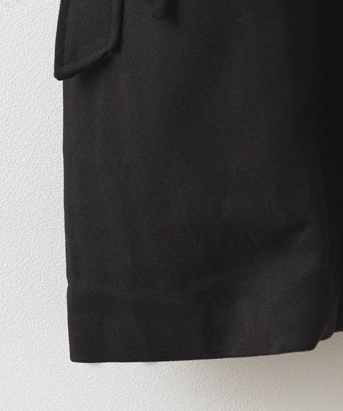 Basic stand collar long coat / スタンドカラー ベーシックロングコート（ステンカラーコート）｜AO2（アオズ）