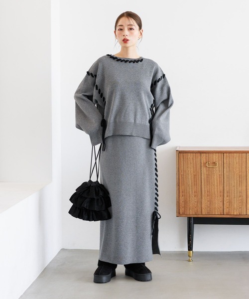 LAKOLE（ラコレ）の「ラメフリル巾着ショルダーバッグ / 151229（ショルダーバッグ・レディース・シルバー/ブラック/ブラウン・FREE）」の13枚目の写真