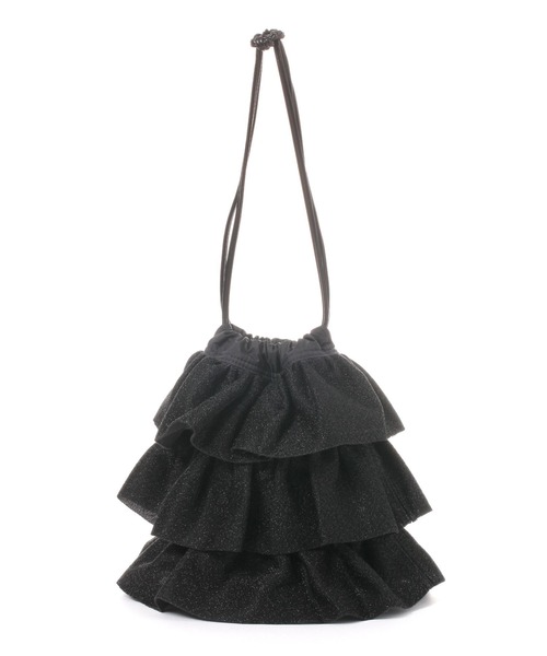 LAKOLE（ラコレ）の「ラメフリル巾着ショルダーバッグ / 151229（ショルダーバッグ・レディース・シルバー/ブラック/ブラウン・FREE）」の16枚目の写真