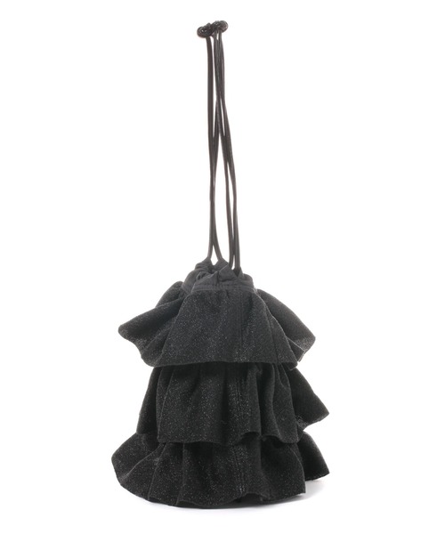 LAKOLE（ラコレ）の「ラメフリル巾着ショルダーバッグ / 151229（ショルダーバッグ・レディース・シルバー/ブラック/ブラウン・FREE）」の17枚目の写真