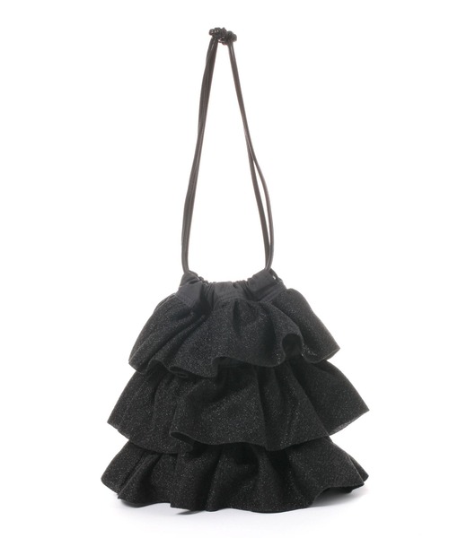 LAKOLE（ラコレ）の「ラメフリル巾着ショルダーバッグ / 151229（ショルダーバッグ・レディース・シルバー/ブラック/ブラウン・FREE）」の18枚目の写真