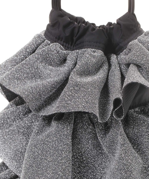 LAKOLE（ラコレ）の「ラメフリル巾着ショルダーバッグ / 151229（ショルダーバッグ・レディース・シルバー/ブラック/ブラウン・FREE）」の10枚目の写真