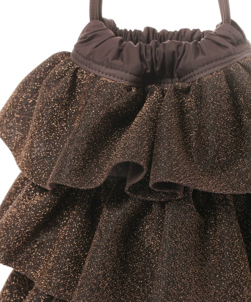 LAKOLE（ラコレ）の「ラメフリル巾着ショルダーバッグ / 151229（ショルダーバッグ・レディース・シルバー/ブラック/ブラウン・FREE）」の11枚目の写真