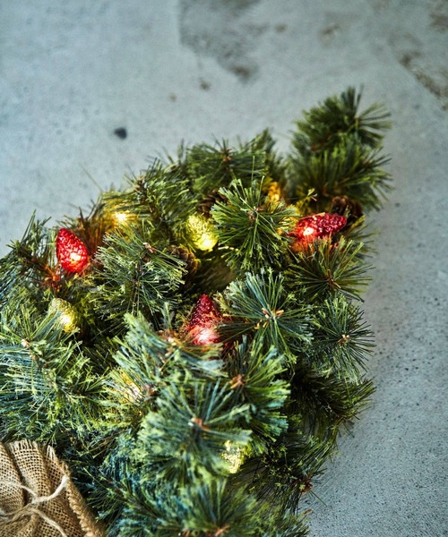 木ノ実のガーランド セール】LED木の実ガーランド[CHRISTMAS 2024]（インテリア雑貨