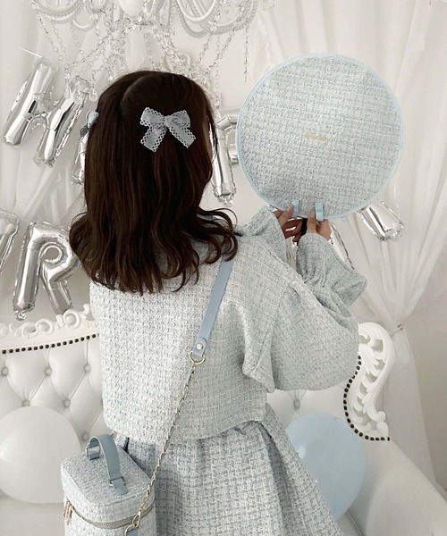 Miridy(ミリディー)の「【apres jour×Miridy】ツイードうちわケース Miridy(ミリディー)の「【apres jour×Miridy】ツイードうちわケース