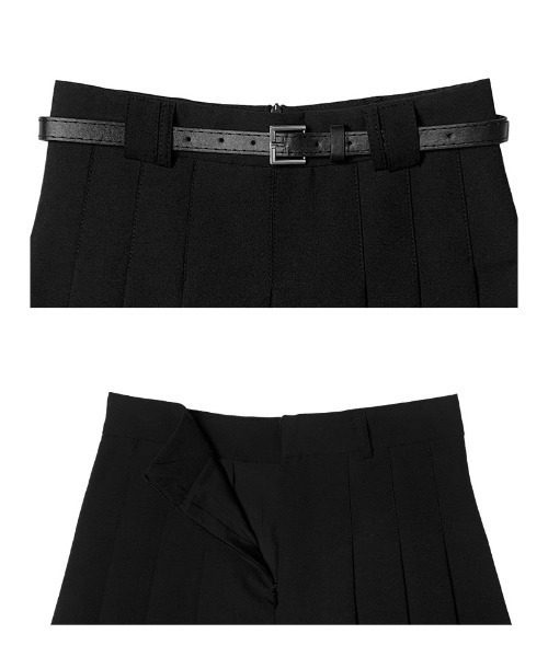 セール】ミディボックスプリーツスカート（スカート）｜anyonemore