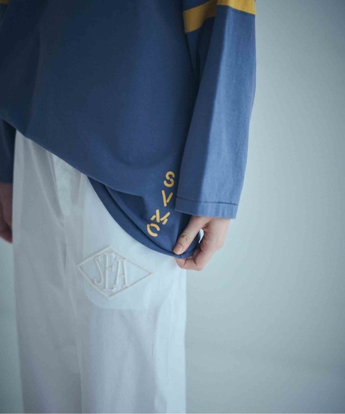 VINTAGE 87フットボールTEE（Tシャツ/カットソー）｜SEA（シー）の