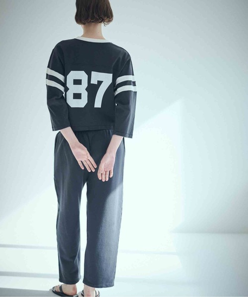 新品同様 SEA VINTAGE 87 FOOTBALL TEE VINTAGE 87フットボールTEE（Tシャツ/カットソー）｜SEA（シー）の