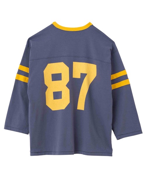 新品同様 SEA VINTAGE 87 FOOTBALL TEE VINTAGE 87フットボールTEE（Tシャツ/カットソー）｜SEA（シー）の