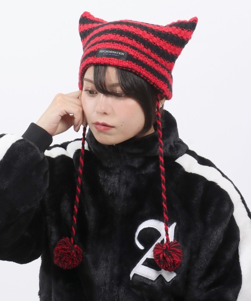 PSYCHO NATION サイコネーション ボーダーレイヤースリーブ PSYCHO NATION サイコネーション ボーダーレイヤースリーブ