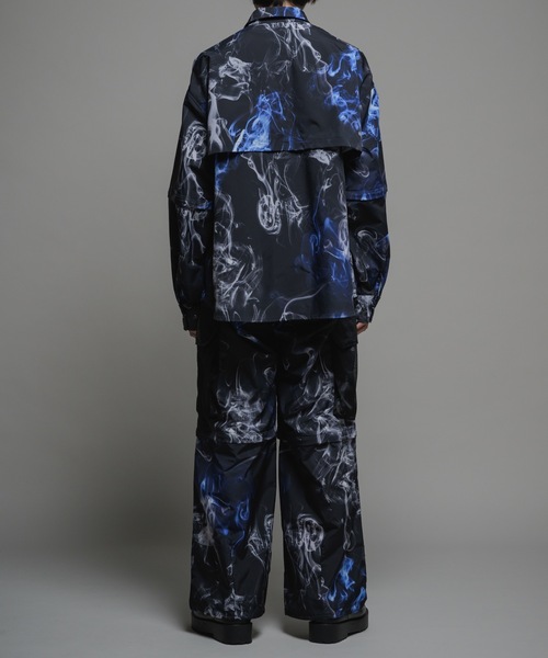 CASPER JOHN(キャスパージョン)の「Bubble tech detachable shirts/バブルテックデタッチャブルシャツ(シャツ/ブラウス・メンズ・ライトグレー/ブラック系/ブラック・LARGE/MEDIUM/SMALL/X-SMALL)」の19枚目の写真