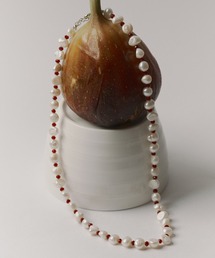whoseA（フーシー）の「CompositePEARLNecklace/ コンポジット パールネックレス（ネックレス）」